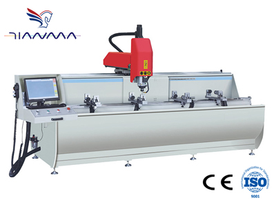 鋁型材3+1軸數控鉆銑床