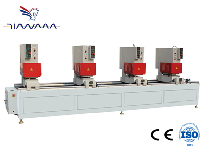 彩塑門窗四位雙面無縫焊接機（專利）